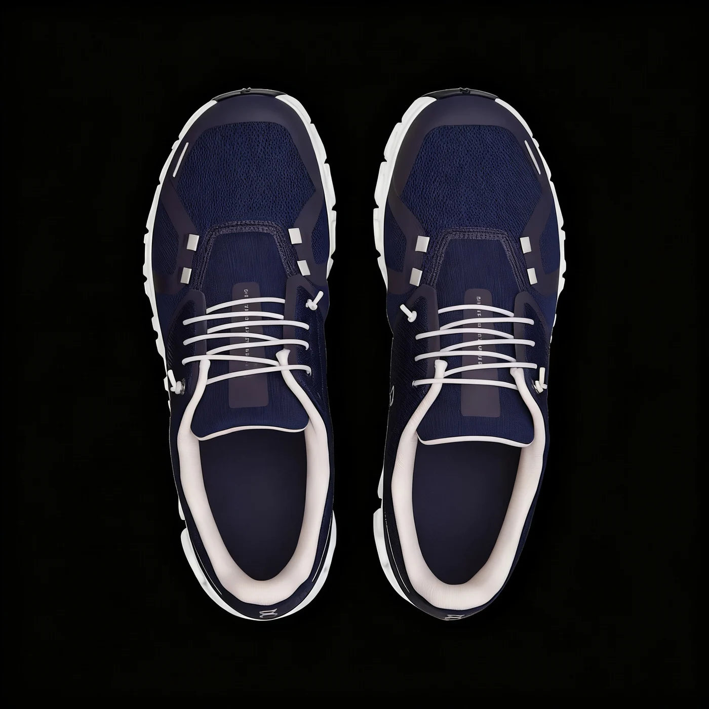 Performance Running Shoe — Midnight White