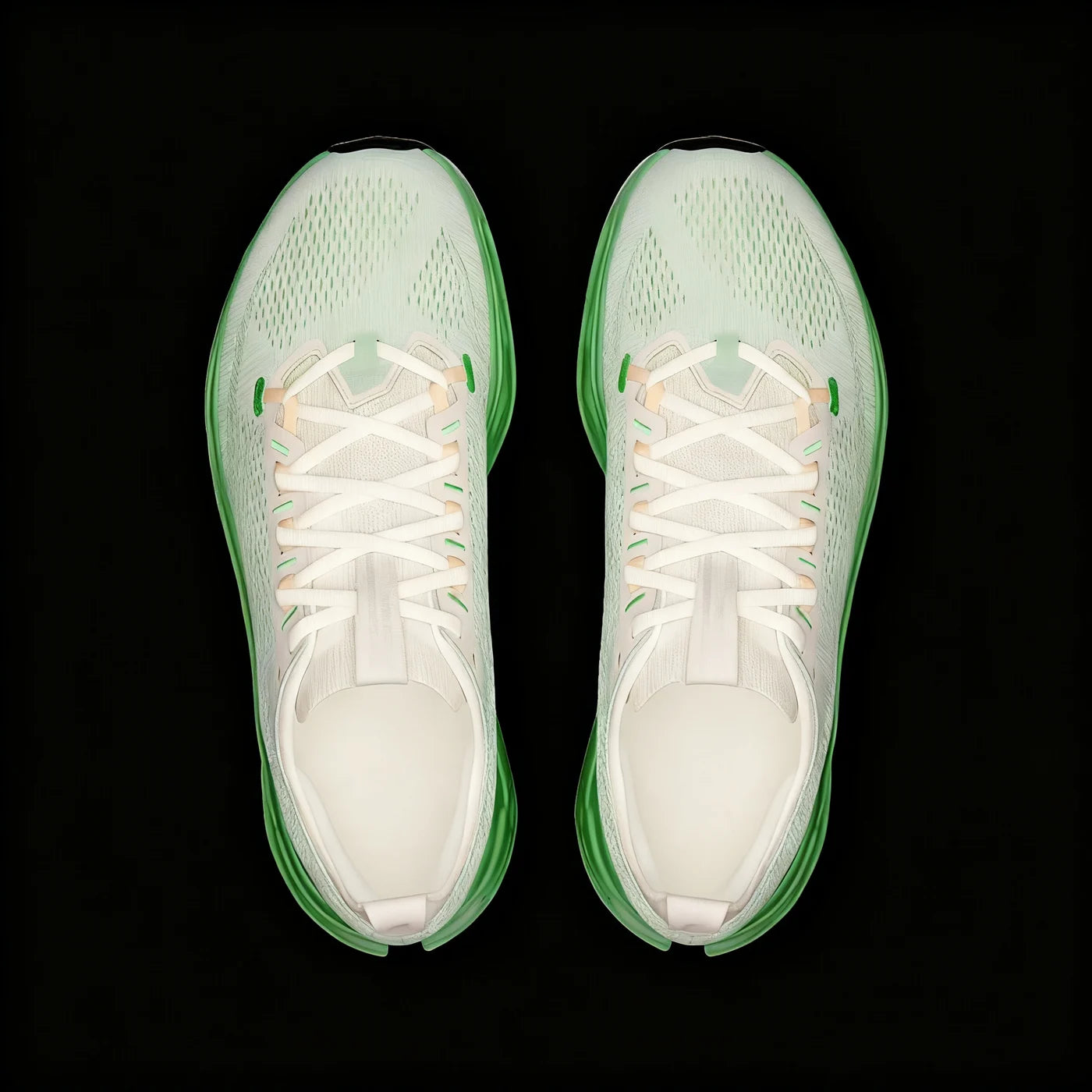 Performance Running Shoe — Ivory Hone