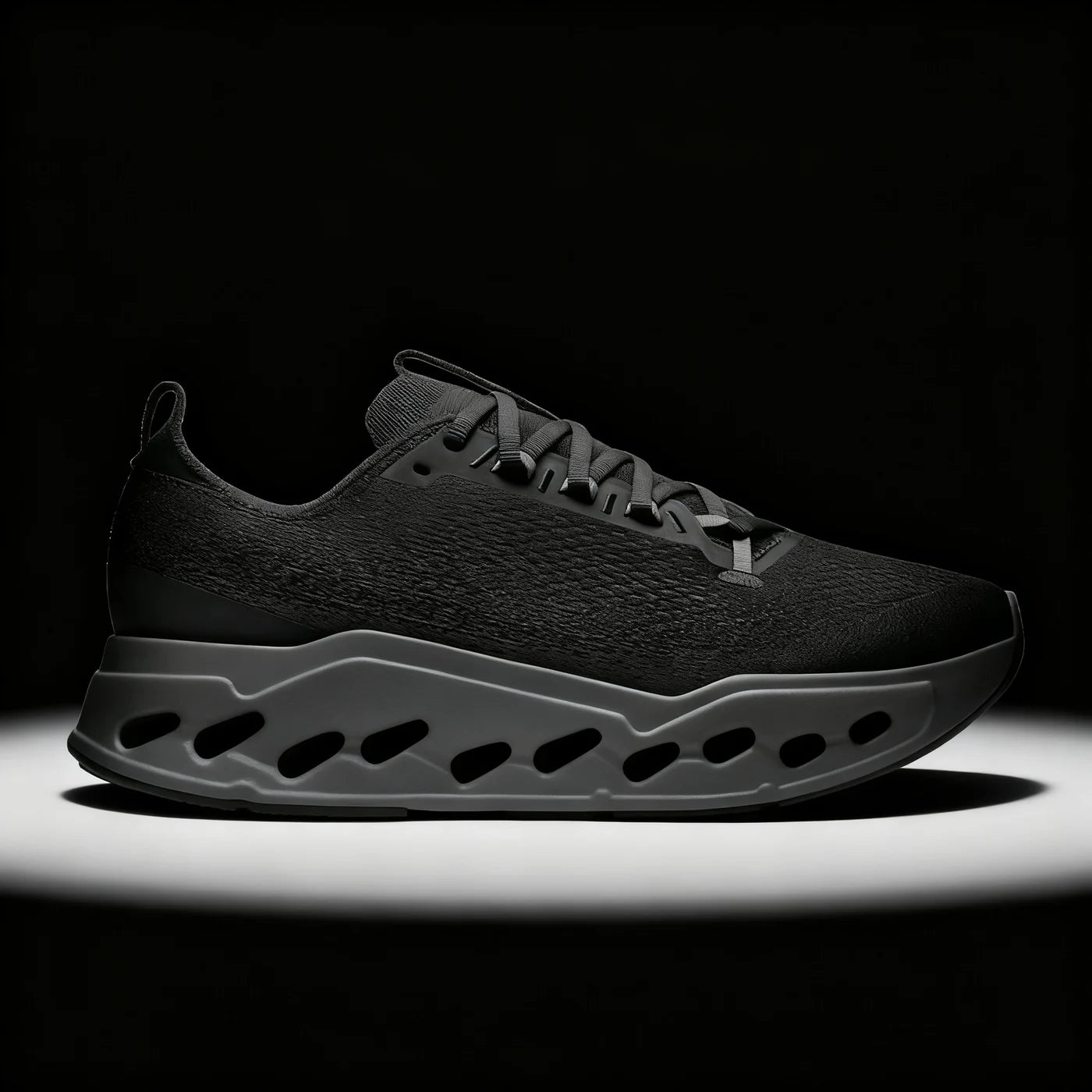 Performance Running Shoe — Black Eclipse