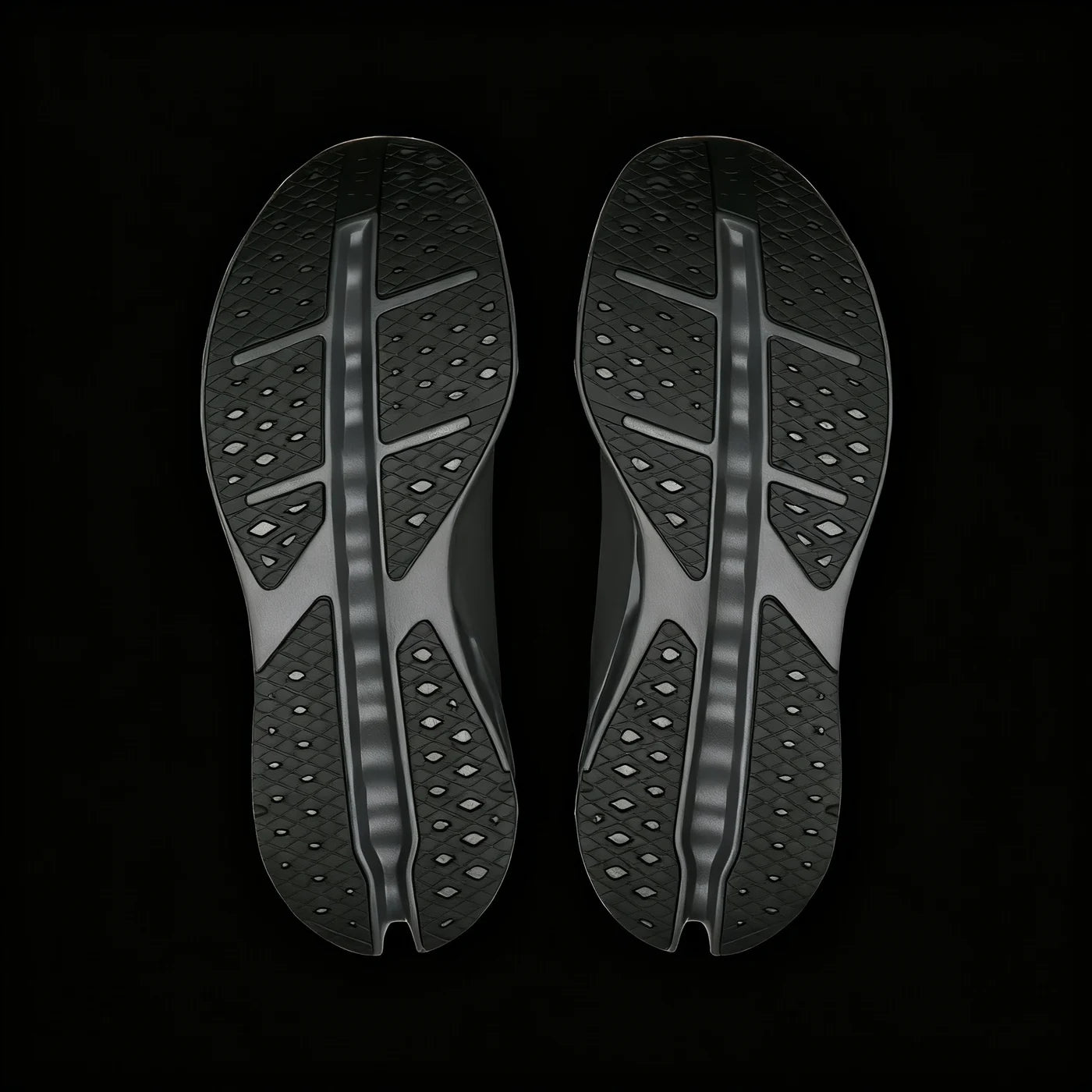 Performance Running Shoe — Black Eclipse
