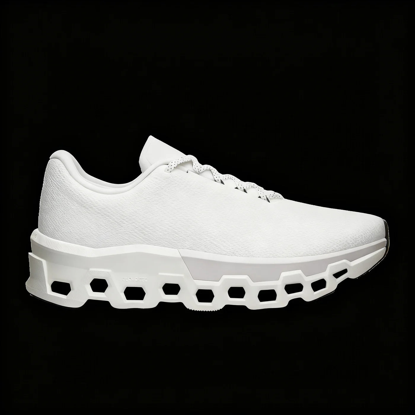 Performance Running Shoe — White Frost