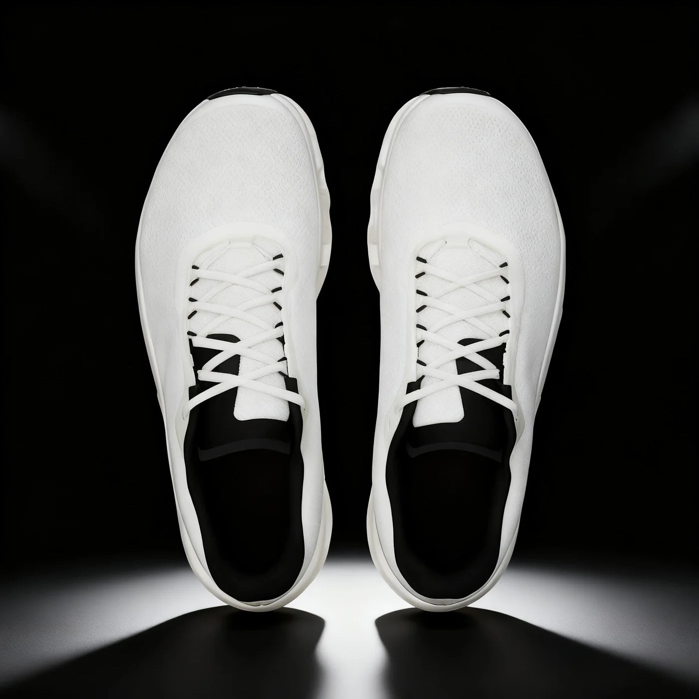 Performance Running Shoe — White Frost