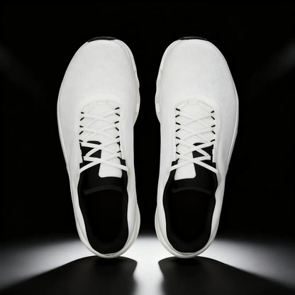 Performance Running Shoe — White Frost