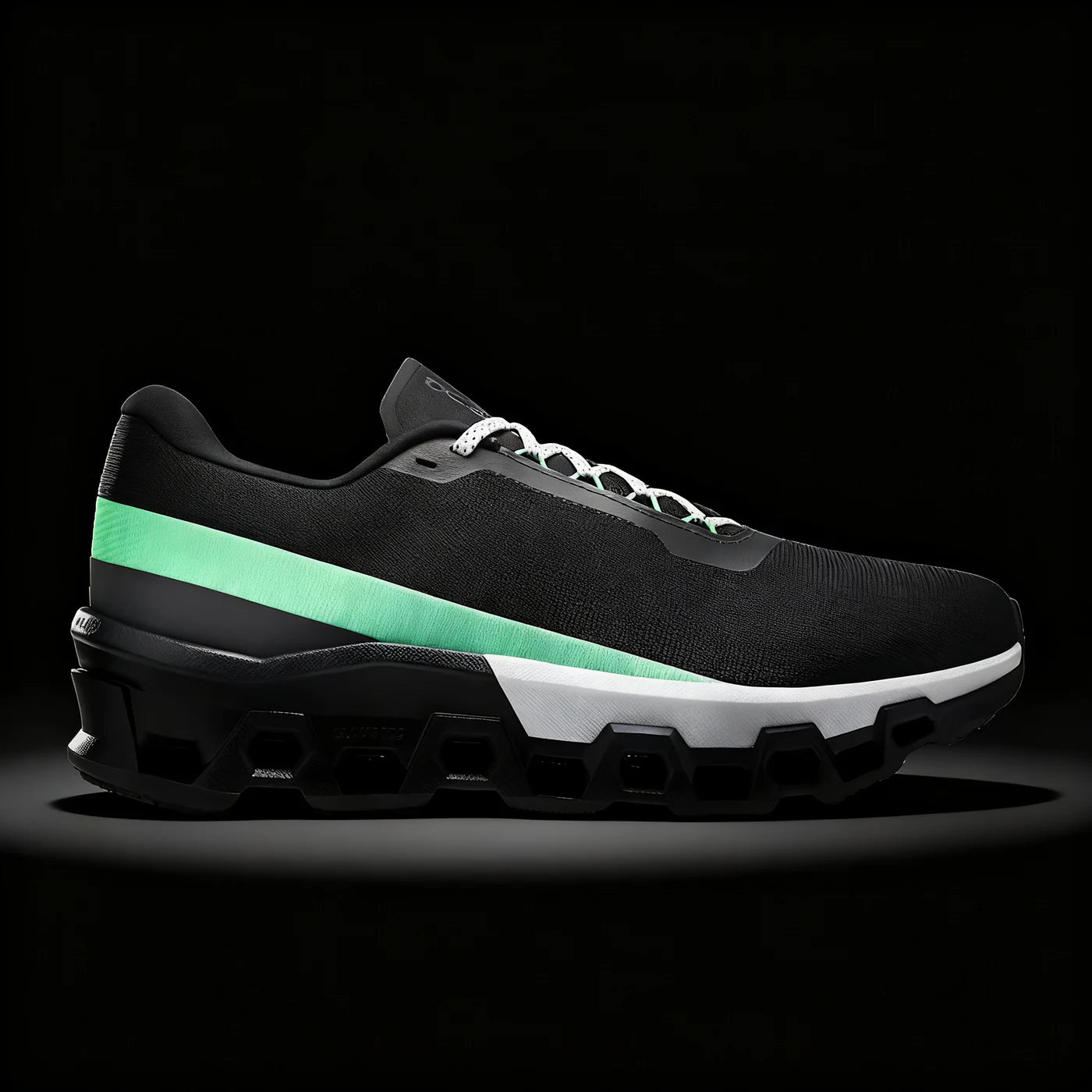 Performance Running Shoe — Black Glacier