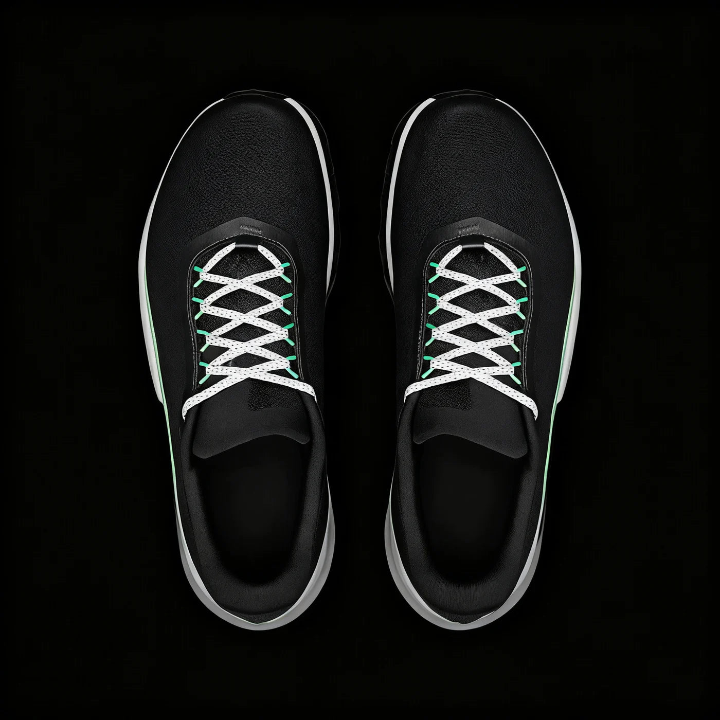 Performance Running Shoe — Black Glacier