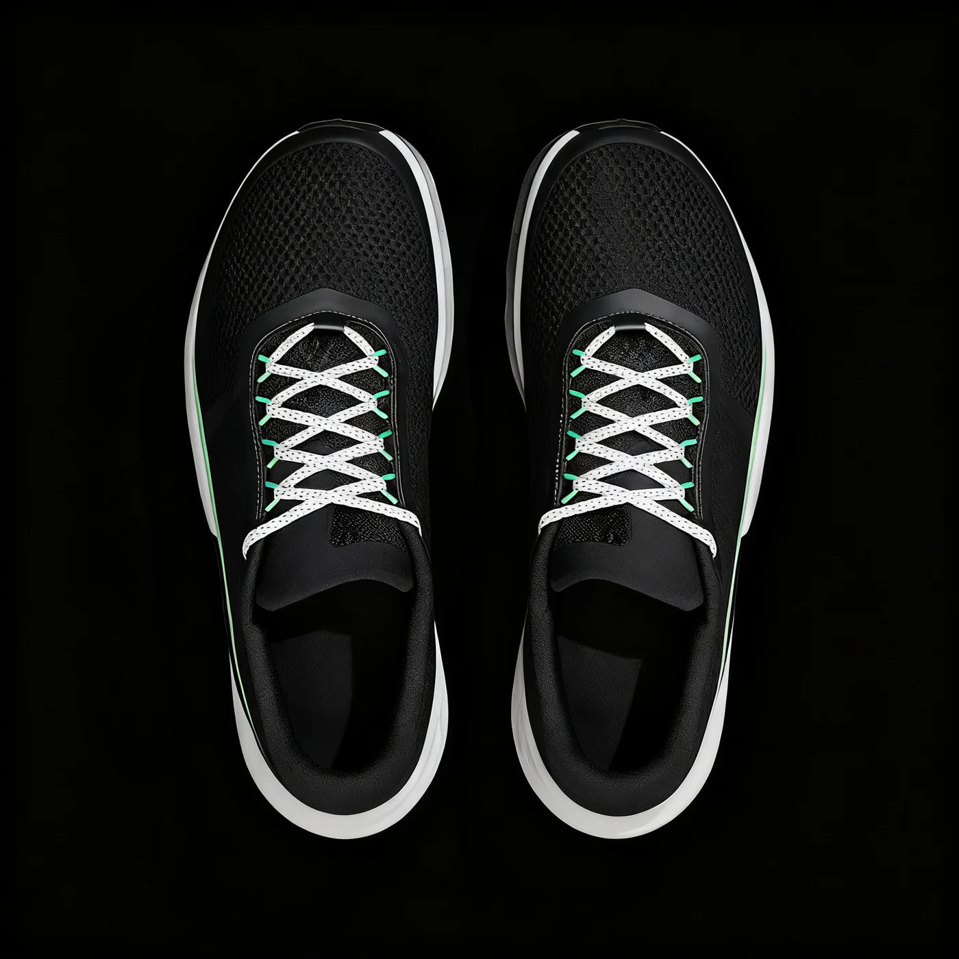Performance Running Shoe — Black Glacier