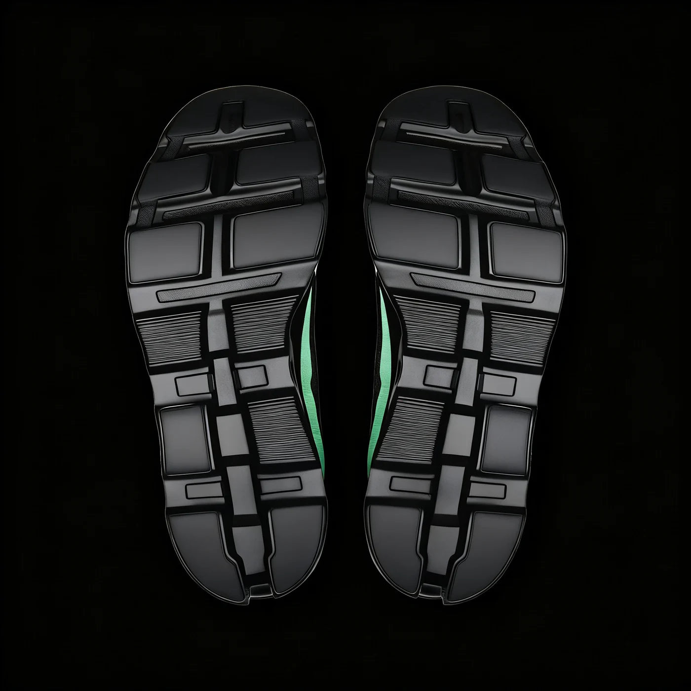Performance Running Shoe — Black Glacier