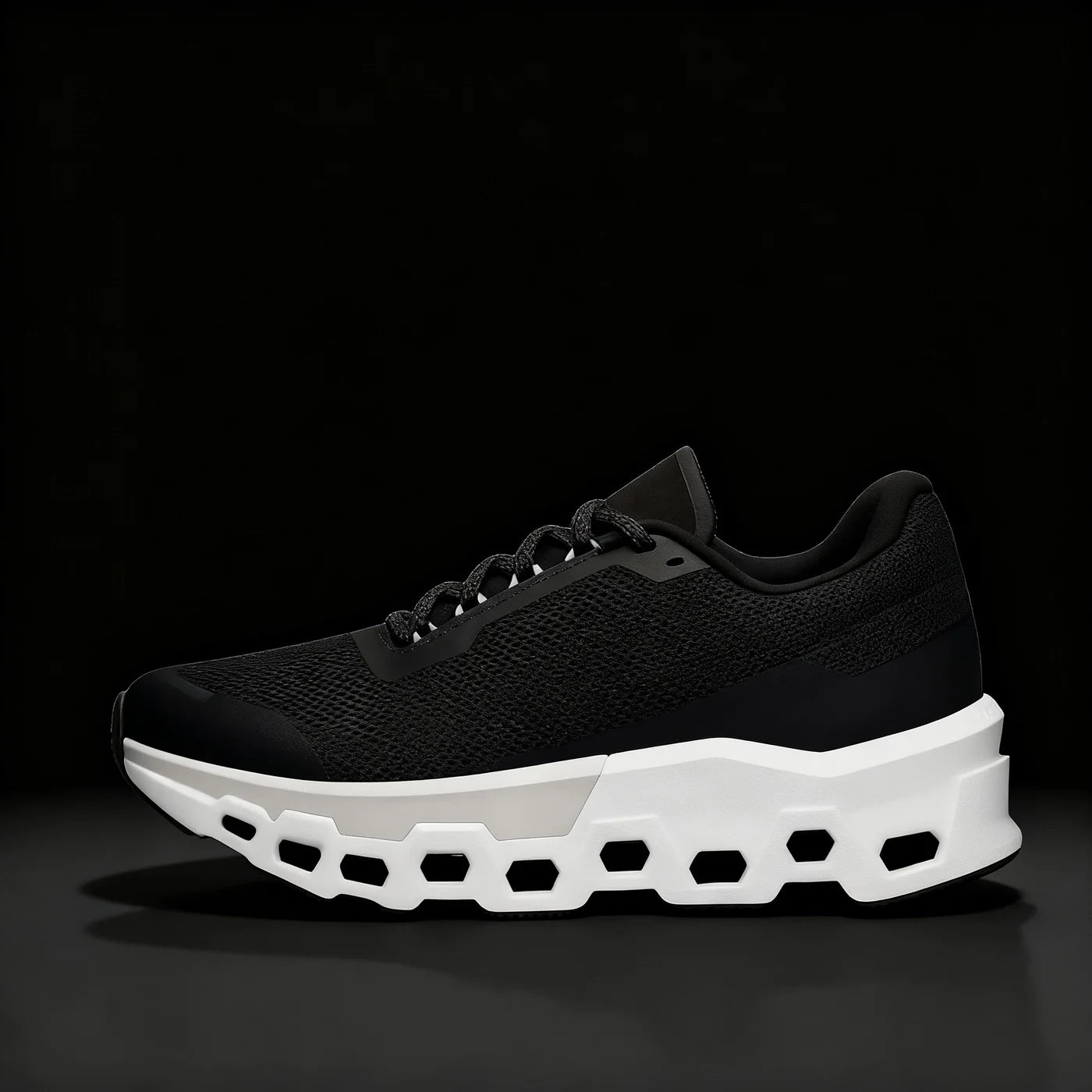 Performance Running Shoe — Black Frost