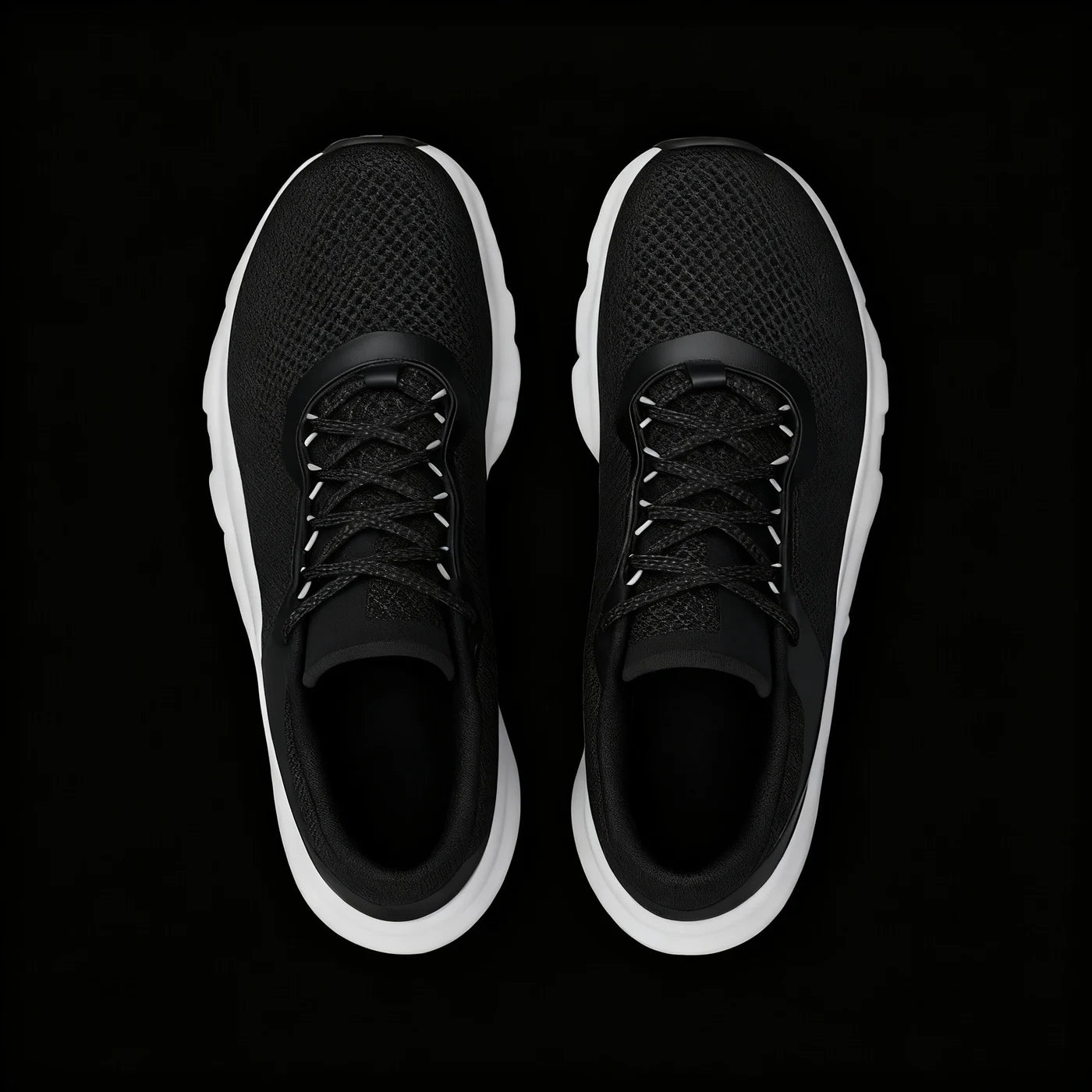 Performance Running Shoe — Black Frost