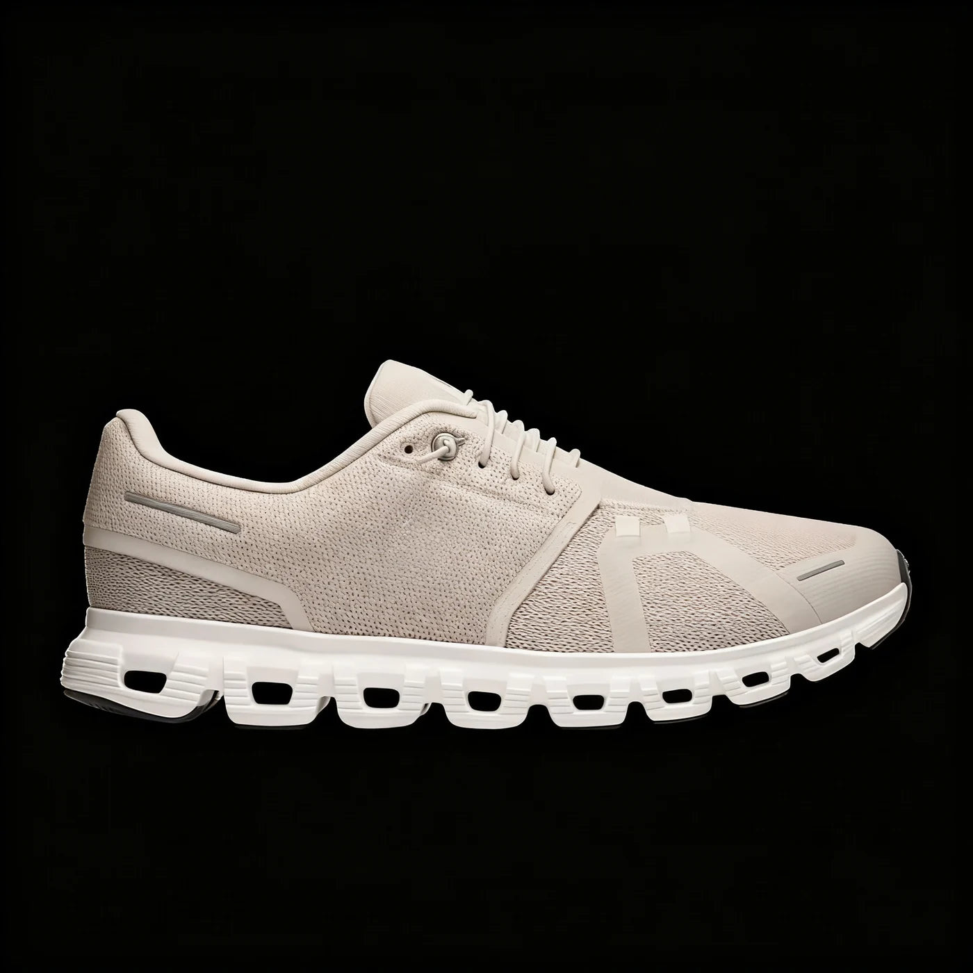 Comfort Running Shoe — Pearl White