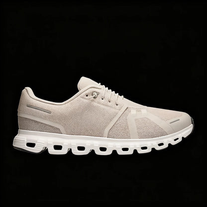 Comfort Running Shoe — Pearl White