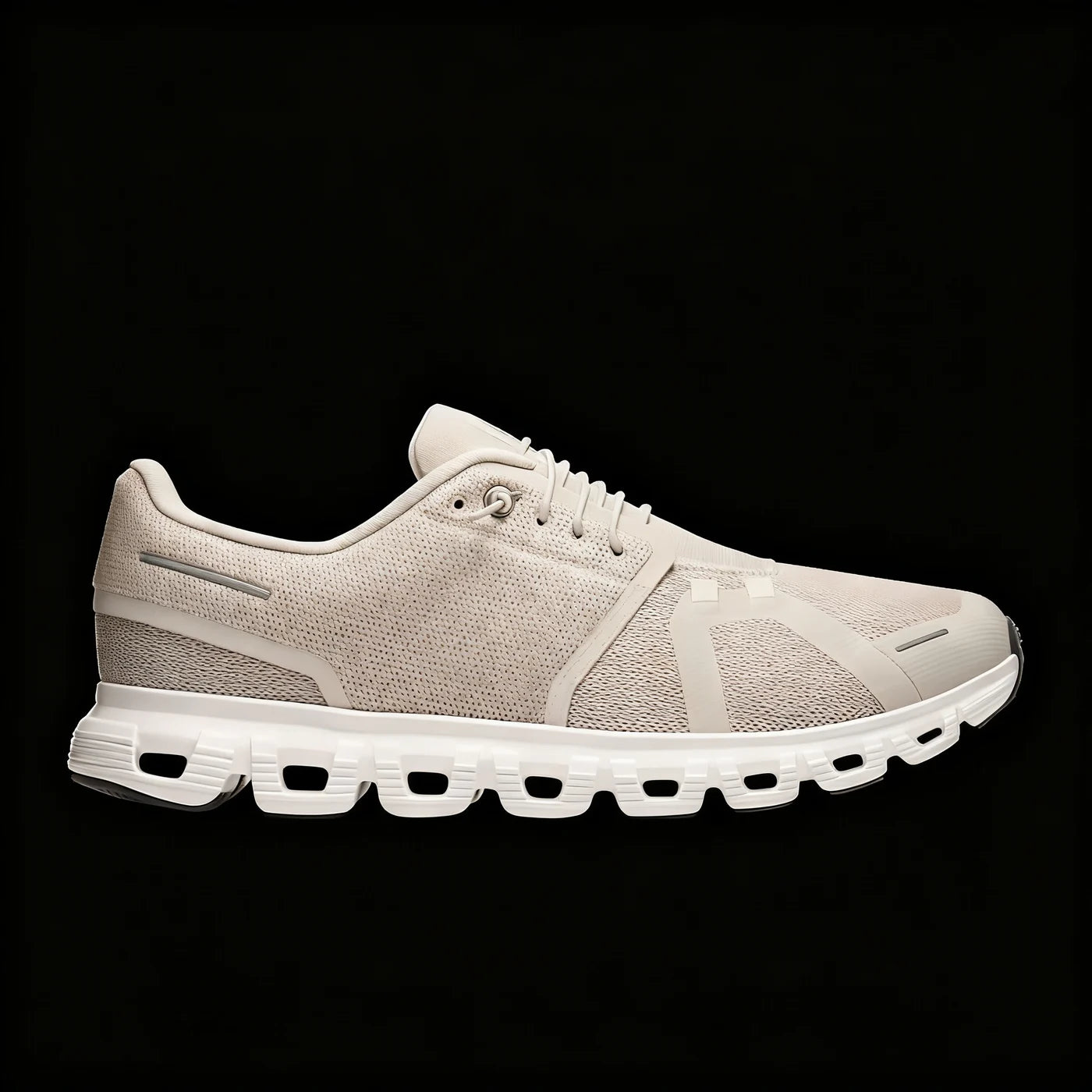 Comfort Running Shoe — Pearl White