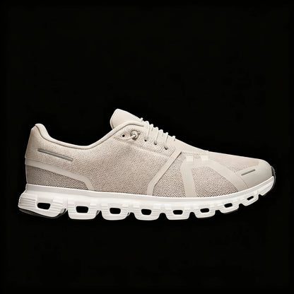 Comfort Running Shoe — Pearl White