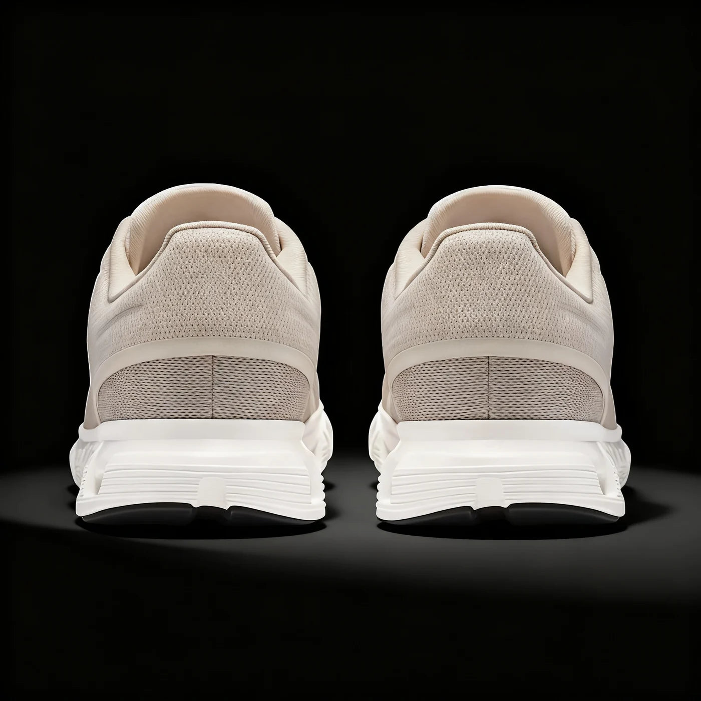 Comfort Running Shoe — Pearl White