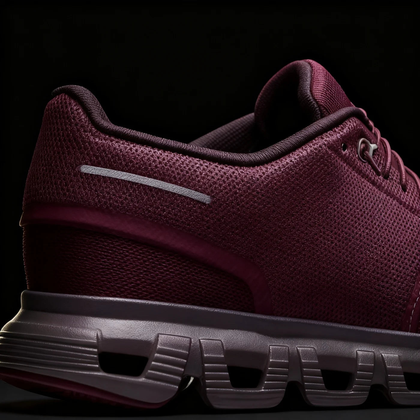 Performance Running Shoe — Mulberry Pebble