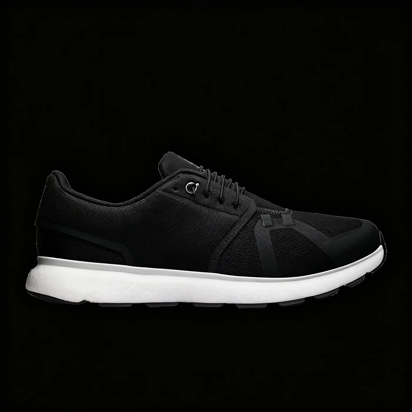 Performance Running Shoe — Black White