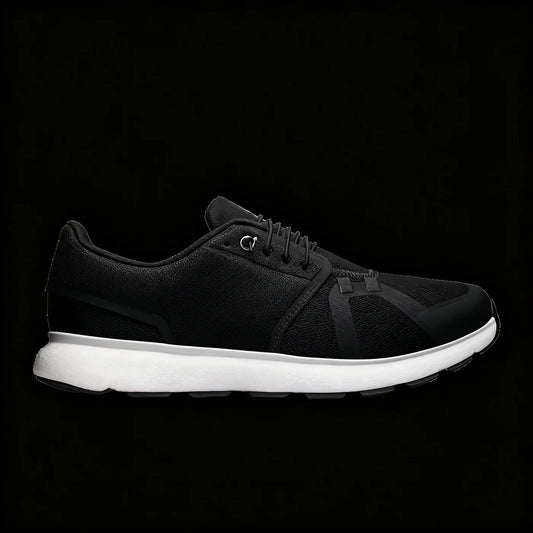 Performance Running Shoe — Black White