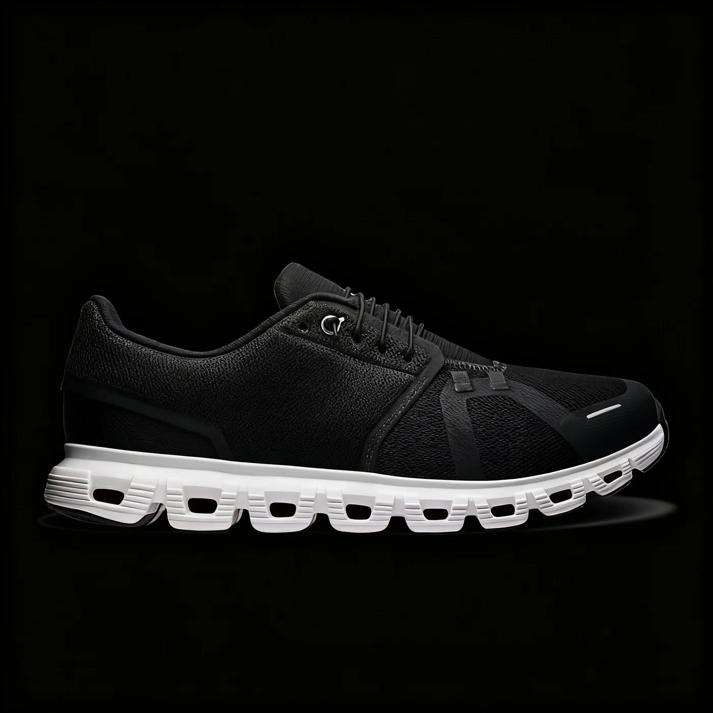 Performance Running Shoe — Black White