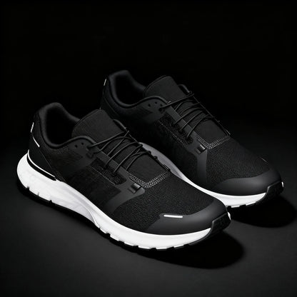 Performance Running Shoe — Black White