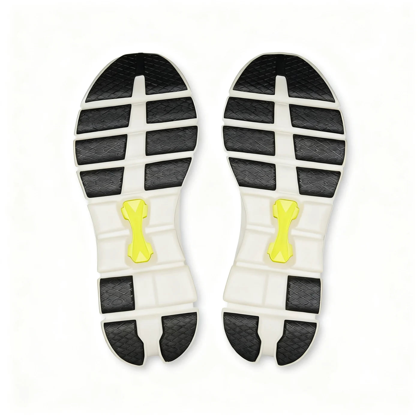 Performance Running Shoe — Ivory Lime