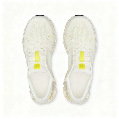 Performance Running Shoe — Ivory Lime