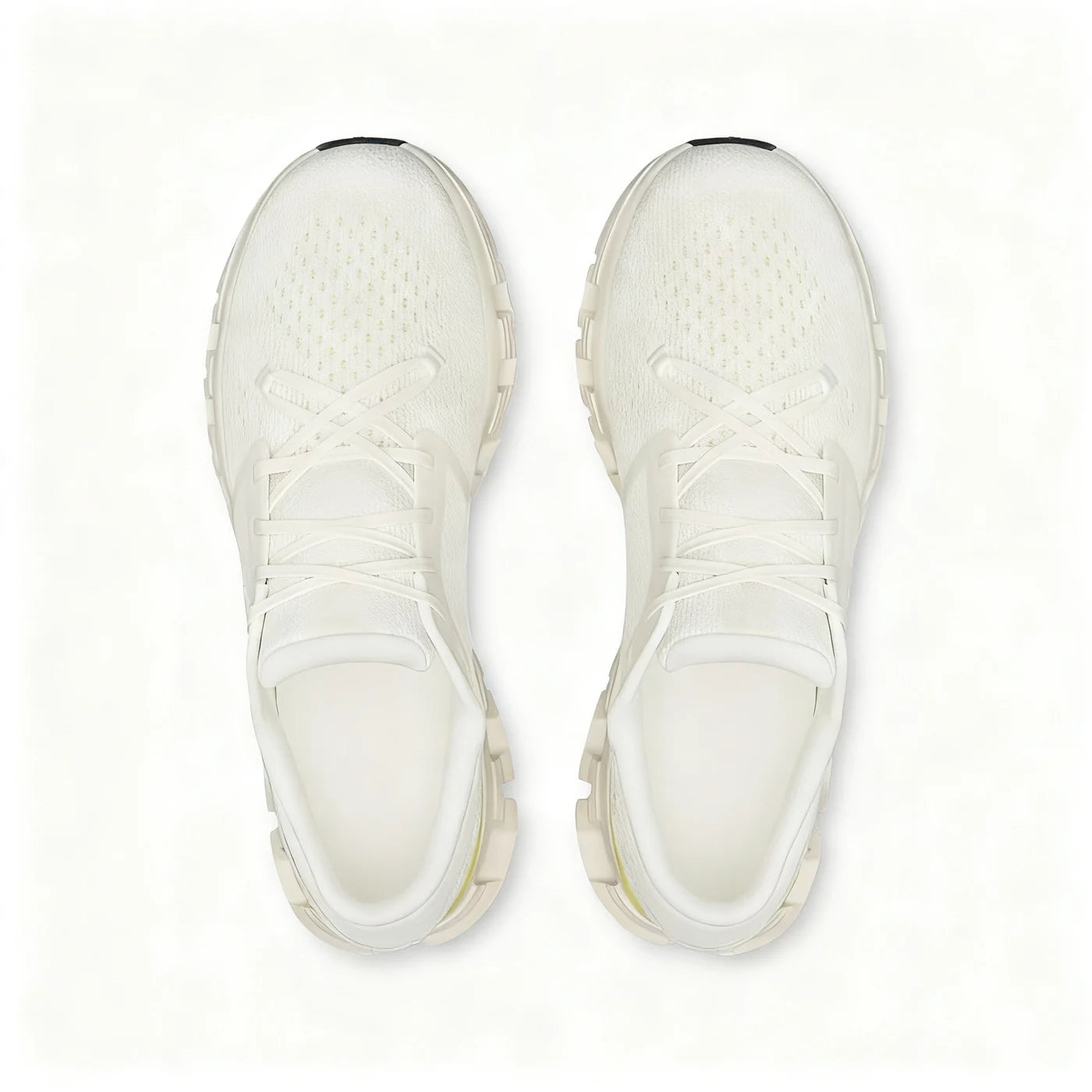 Performance Running Shoe — Ivory Lime