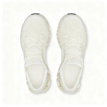 Performance Running Shoe — Ivory Lime