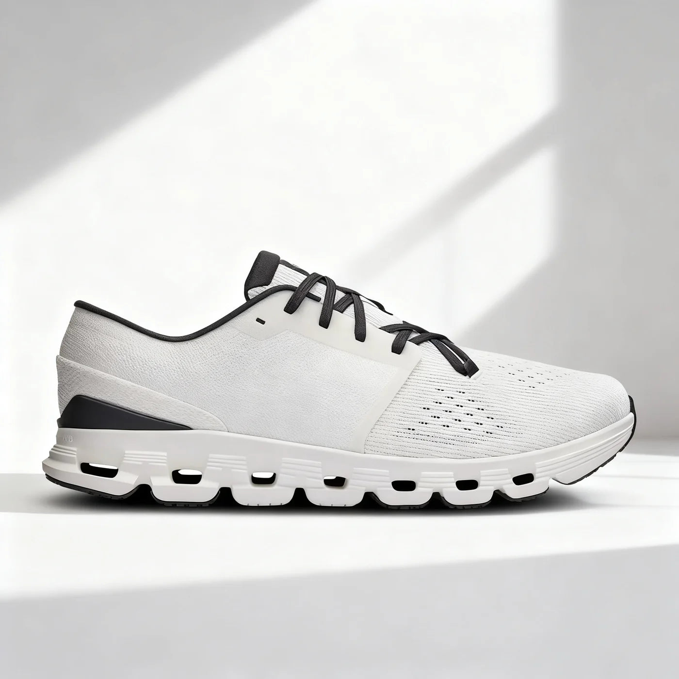 Performance Running Shoe — Ivory Black
