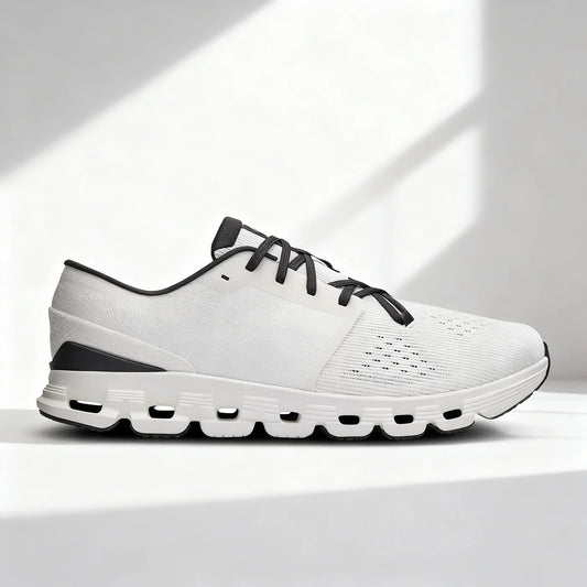 Performance Running Shoe — Ivory Black