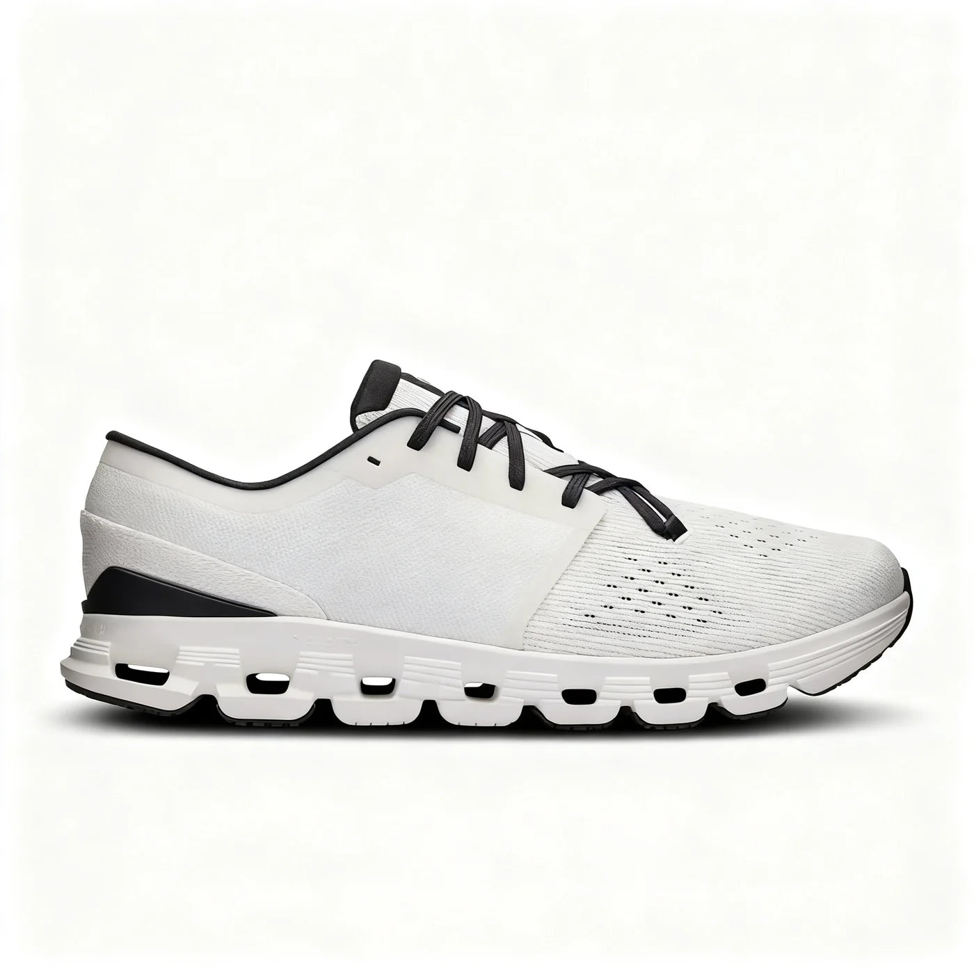 Performance Running Shoe — Ivory Black