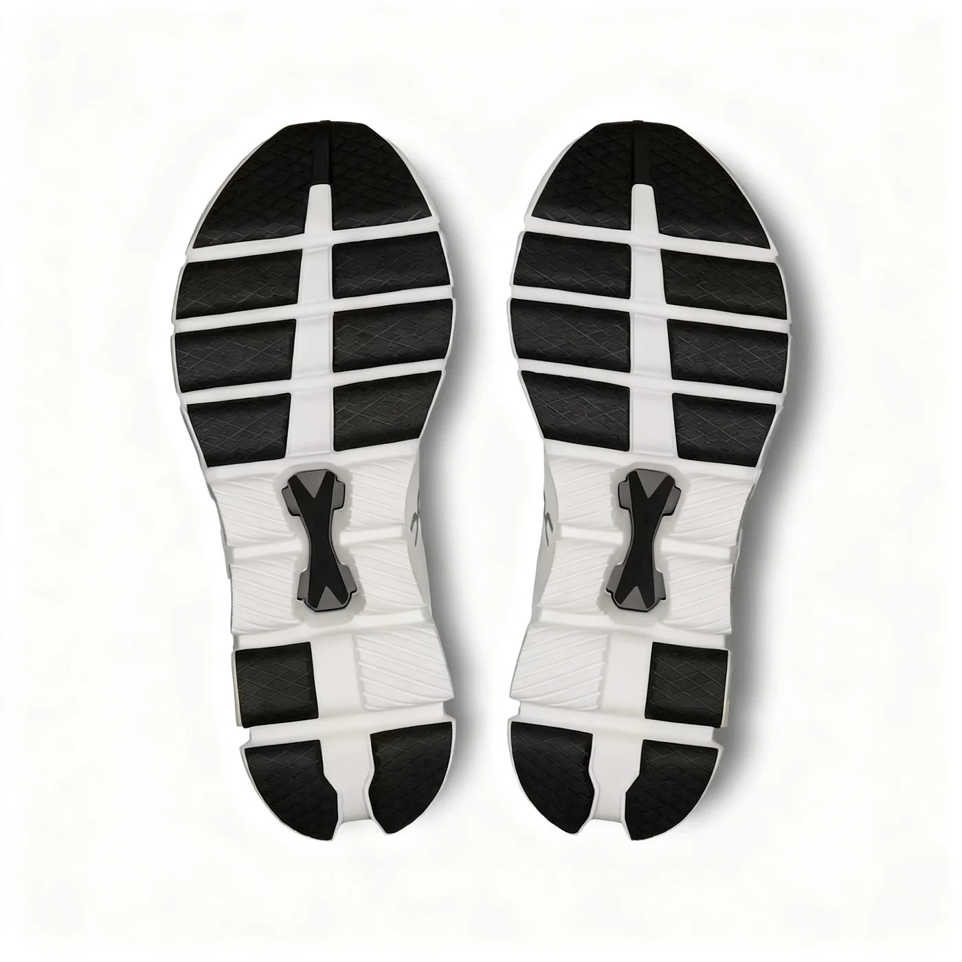 Performance Running Shoe — Ivory Black