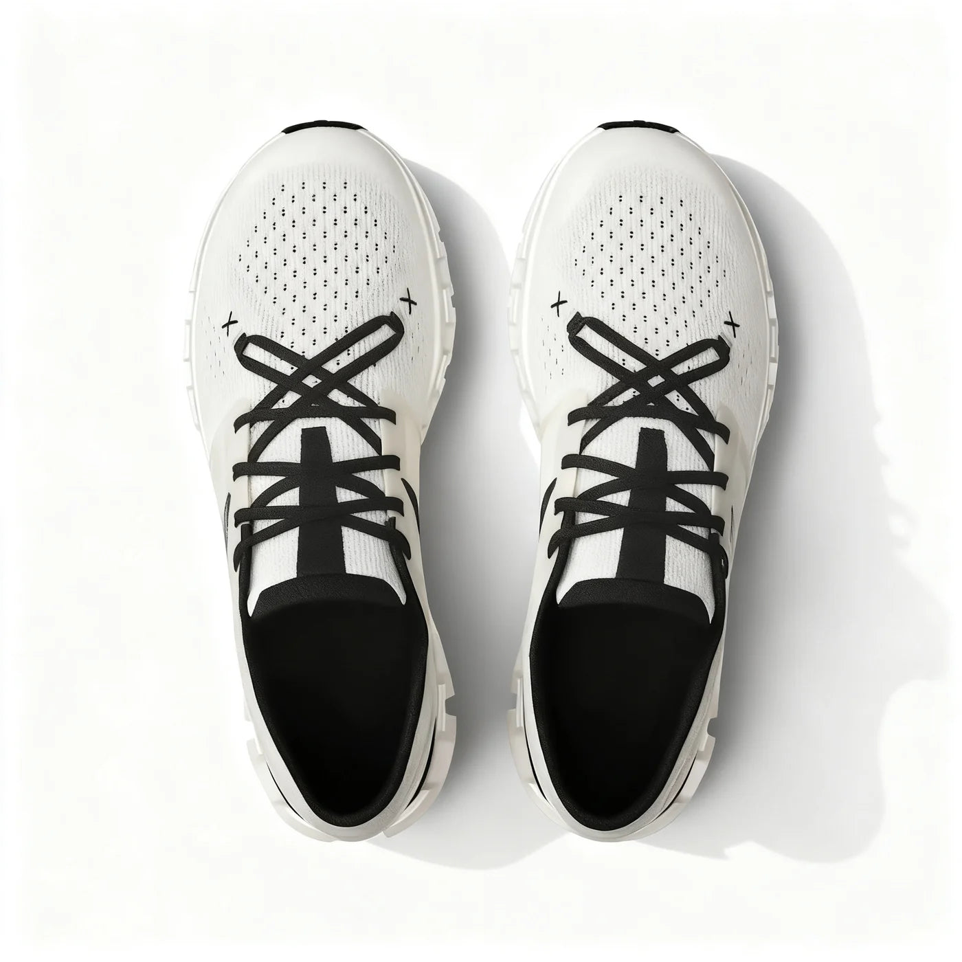 Performance Running Shoe — Ivory Black