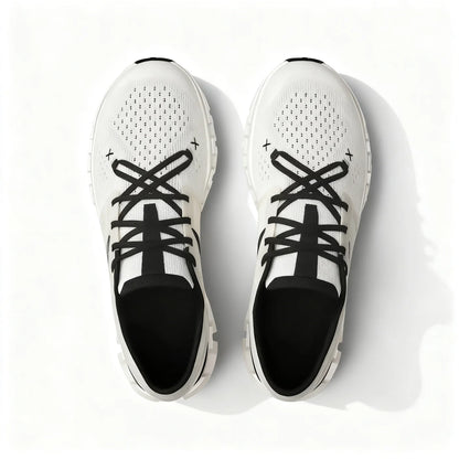 Performance Running Shoe — Ivory Black