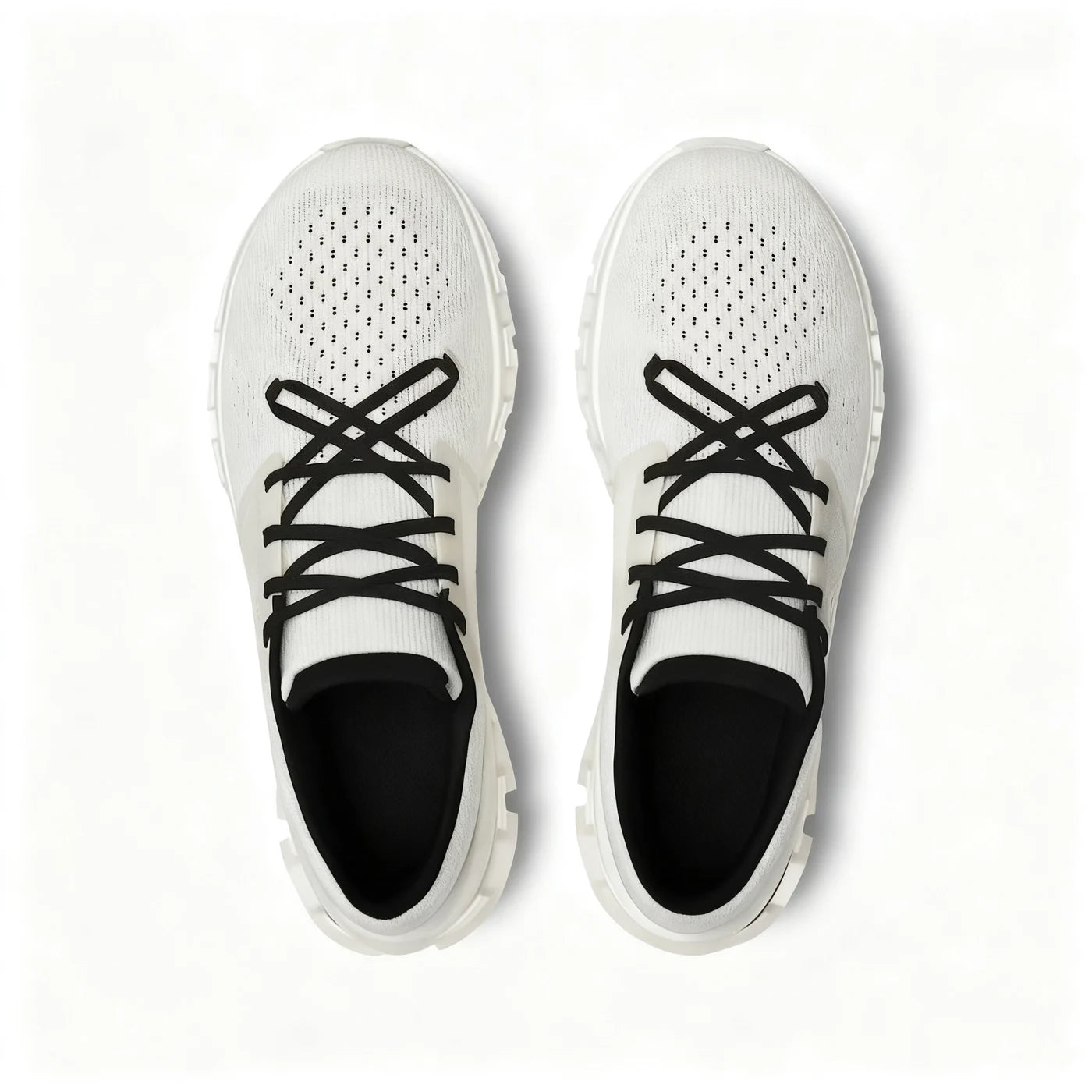 Performance Running Shoe — Ivory Black