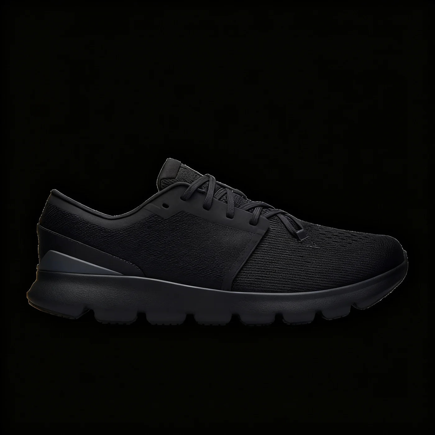 Performance Running Shoe — Black Eclipse
